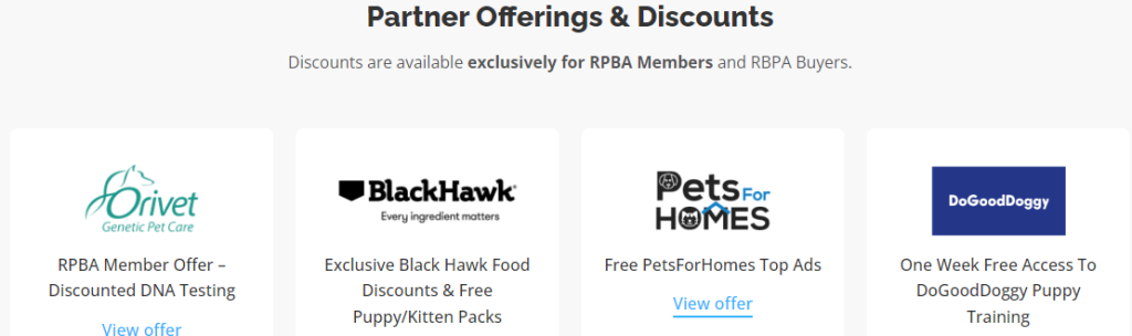 Partner Offerings and Discounts