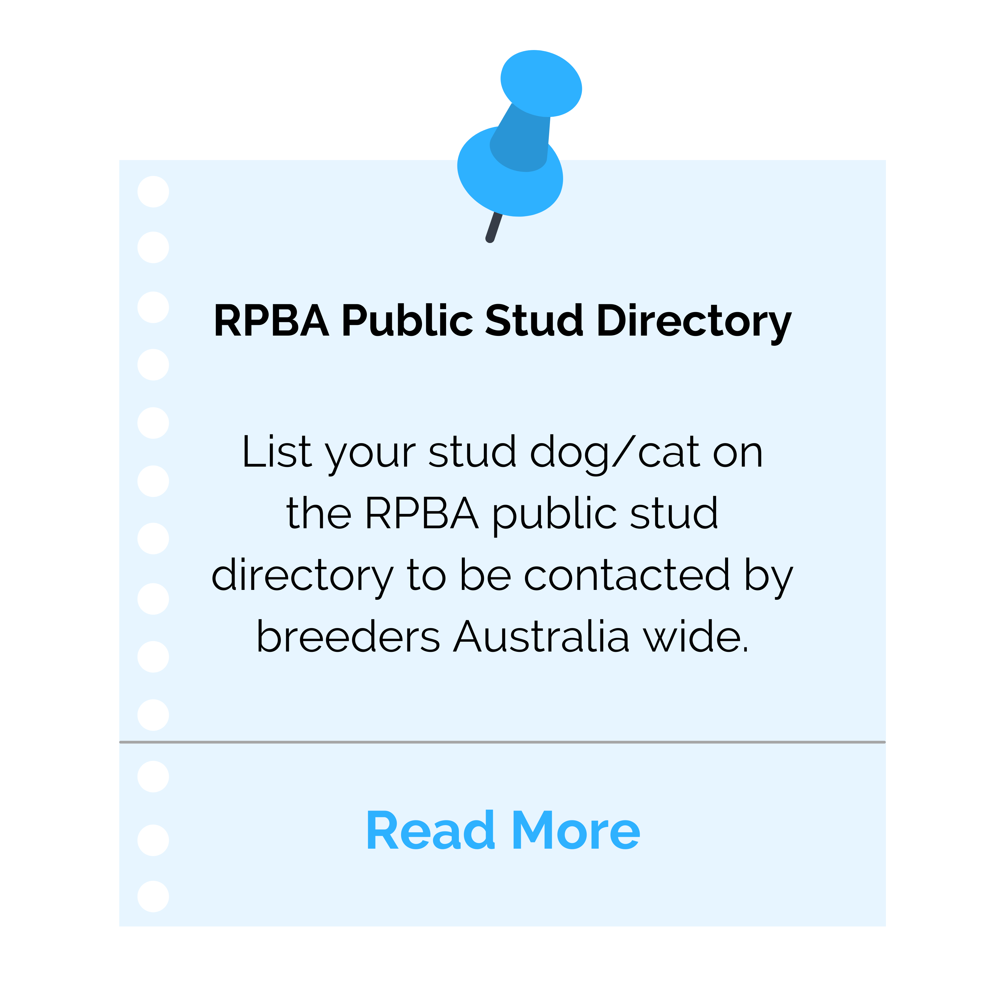 RPBA Public Stud Directory Responsible Pet Breeders