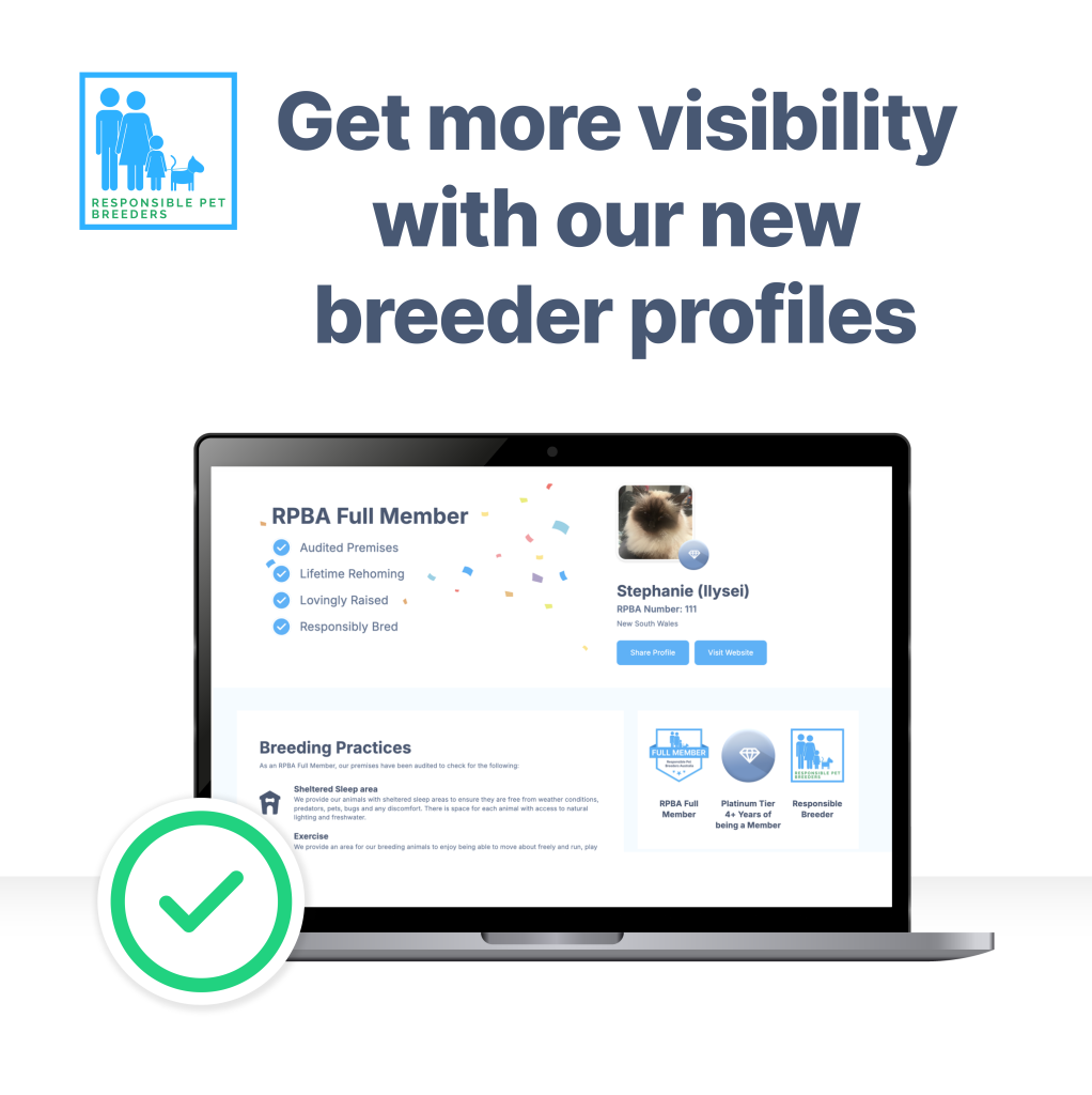 New RPBA Breeder Profiles - Responsible Pet Breeders